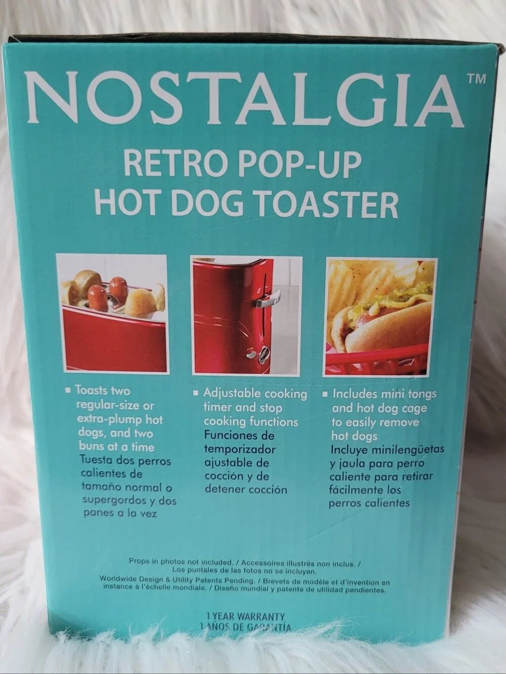 Nostalgia Hotdog Toaster